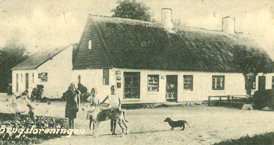 Den gamle brugs ca. 1920